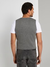 Anzugweste mit Hahnentrittmuster - Männer - grey houndstooth Anzugweste mit Hahnentrittmuster - Männer - grey houndstooth - 2 - TOM TAILOR