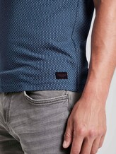 Fein gemustertes T-Shirt mit Brusttasche - Männer - after dark blue Fein gemustertes T-Shirt mit Brusttasche - Männer - after dark blue - 9 - TOM TAILOR
