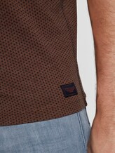 Fein gemustertes T-Shirt mit Brusttasche - Männer - brown oak Fein gemustertes T-Shirt mit Brusttasche - Männer - brown oak - 10 - TOM TAILOR