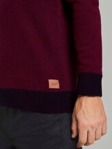 Melierter Strickpullover - Männer - Gipsy Purple Melierter Strickpullover - Männer - Gipsy Purple - 10 - TOM TAILOR