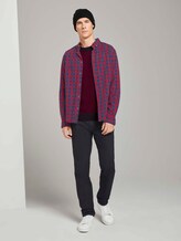 Melierter Strickpullover - Männer - Gipsy Purple Melierter Strickpullover - Männer - Gipsy Purple - 3 - TOM TAILOR