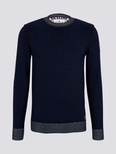 Melierter Strickpullover - Männer - blue Melierter Strickpullover - Männer - blue - 7 - TOM TAILOR