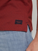 Fein gemustertes Poloshirt - Männer - Ginger Orange Fein gemustertes Poloshirt - Männer - Ginger Orange - 10 - TOM TAILOR