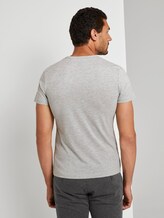 T-Shirt mit Fotoprint - Männer - Light Stone Grey Melange T-Shirt mit Fotoprint - Männer - Light Stone Grey Melange - 2 - TOM TAILOR