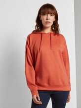 Basic Oversized Hoodie - Frauen - burnt coral Basic Oversized Hoodie - Frauen - burnt coral - 1 - TOM TAILOR Denim