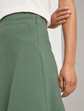 Ausgestellter Minirock mit Struktur - Frauen - vintage green Ausgestellter Minirock mit Struktur - Frauen - vintage green - 9 - TOM TAILOR Denim