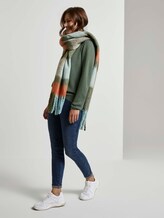Strukturierter Pullover mit V-Ausschnitt - Frauen - vintage green Strukturierter Pullover mit V-Ausschnitt - Frauen - vintage green - 3 - TOM TAILOR Denim