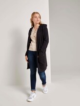 Geribde Henley Neck Pullover - Vrouwen - soft creme beige Geribde Henley Neck Pullover - Vrouwen - soft creme beige - 3 - TOM TAILOR Denim