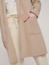 Melierter Cardigan-Mantel - Frauen - creme beige melange Melierter Cardigan-Mantel - Frauen - creme beige melange - 9 - TOM TAILOR Denim