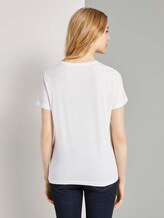 T-Shirt mit Print - Frauen - Whisper White T-Shirt mit Print - Frauen - Whisper White - 2 - TOM TAILOR