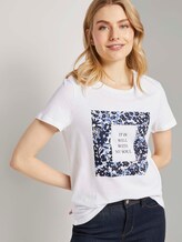 T-Shirt mit Print - Frauen - Whisper White T-Shirt mit Print - Frauen - Whisper White - 5 - TOM TAILOR