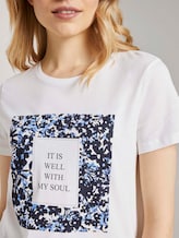 T-Shirt mit Print - Frauen - Whisper White T-Shirt mit Print - Frauen - Whisper White - 9 - TOM TAILOR