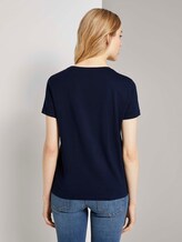 T-Shirt mit Print - Frauen - Sky Captain Blue T-Shirt mit Print - Frauen - Sky Captain Blue - 2 - TOM TAILOR