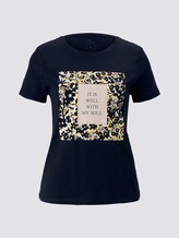 T-Shirt mit Print - Frauen - Sky Captain Blue T-Shirt mit Print - Frauen - Sky Captain Blue - 7 - TOM TAILOR