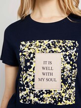 T-Shirt mit Print - Frauen - Sky Captain Blue T-Shirt mit Print - Frauen - Sky Captain Blue - 9 - TOM TAILOR