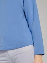 Sweatshirt mit Tape-Einsatz - Frauen - sea blue Sweatshirt mit Tape-Einsatz - Frauen - sea blue - 10 - TOM TAILOR