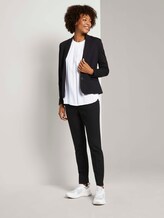 3/4-Arm Shirt im Materialmix - Frauen - White 3/4-Arm Shirt im Materialmix - Frauen - White - 3 - Mine to five