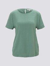 Strukturiertes Blusenshirt - Frauen - vintage green Strukturiertes Blusenshirt - Frauen - vintage green - 7 - TOM TAILOR Denim