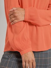 Tunika mit Henley-Ausschnitt - Frauen - burnt coral Tunika mit Henley-Ausschnitt - Frauen - burnt coral - 10 - TOM TAILOR Denim