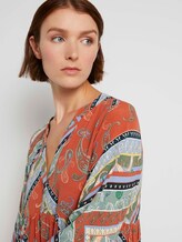 Gemustertes Babydoll Minikleid - Frauen - patchwork paisley print Gemustertes Babydoll Minikleid - Frauen - patchwork paisley print - 10 - TOM TAILOR Denim