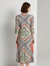 Patterned midi shirt dress - Women - patchwork paisley print Patterned midi shirt dress - Women - patchwork paisley print - 2 - TOM TAILOR Denim