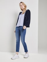 Gemusterte Bluse - Frauen - lightblue thin stripe vertical Gemusterte Bluse - Frauen - lightblue thin stripe vertical - 3 - TOM TAILOR