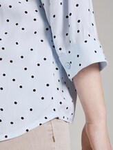 Gemusterte Bluse - Frauen - light blue dot design Gemusterte Bluse - Frauen - light blue dot design - 10 - TOM TAILOR