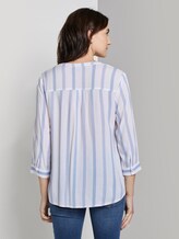 Gemusterte Bluse - Frauen - herringbone stripe Gemusterte Bluse - Frauen - herringbone stripe - 2 - TOM TAILOR