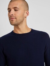 Weicher Pullover mit Struktur - Männer - Knitted Navy Melange Weicher Pullover mit Struktur - Männer - Knitted Navy Melange - 9 - TOM TAILOR