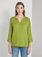 Schlichte Bluse - Frauen - wood green Schlichte Bluse - Frauen - wood green - 1 - TOM TAILOR