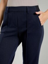 Loose fit trousers with bow pleats - Women - Sky Captain Blue Loose fit trousers with bow pleats - Women - Sky Captain Blue - 10 - TOM TAILOR