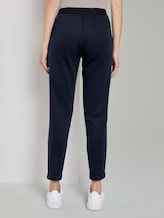 Loose fit trousers with bow pleats - Women - Sky Captain Blue Loose fit trousers with bow pleats - Women - Sky Captain Blue - 2 - TOM TAILOR