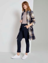 Loose fit trousers with bow pleats - Women - Sky Captain Blue Loose fit trousers with bow pleats - Women - Sky Captain Blue - 3 - TOM TAILOR