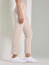 Loose Fit Hose mit Bügelfalten - Frauen - desert sand melange Loose Fit Hose mit Bügelfalten - Frauen - desert sand melange - 11 - TOM TAILOR