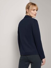 Strukturierter Blazer - Frauen - Sky Captain Blue Strukturierter Blazer - Frauen - Sky Captain Blue - 2 - TOM TAILOR
