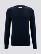 Pullover aus Modalgemisch - Männer - Sky Captain Blue Pullover aus Modalgemisch - Männer - Sky Captain Blue - 7 - TOM TAILOR Denim