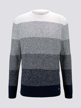 Strickpullover mit Farbverlauf - Männer - navy degrade design Strickpullover mit Farbverlauf - Männer - navy degrade design - 7 - TOM TAILOR Denim