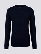 Schlichter Pullover - Männer - Sky Captain Blue Schlichter Pullover - Männer - Sky Captain Blue - 7 - TOM TAILOR Denim