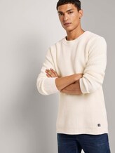 Schlichter Pullover - Männer - Wool White Schlichter Pullover - Männer - Wool White - 5 - TOM TAILOR Denim