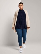 Bluse im Karomuster - Frauen - navy gipsy camel check Bluse im Karomuster - Frauen - navy gipsy camel check - 3 - My True Me