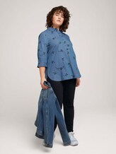 Jeansbluse mit Stickereien - Frauen - paisley embroidery design Jeansbluse mit Stickereien - Frauen - paisley embroidery design - 3 - My True Me