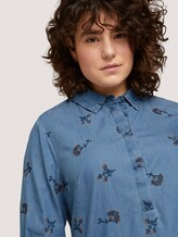 Jeansbluse mit Stickereien - Frauen - paisley embroidery design Jeansbluse mit Stickereien - Frauen - paisley embroidery design - 9 - My True Me