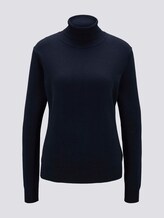 Coltrui Sweater - Vrouwen - Sky Captain Blue Coltrui Sweater - Vrouwen - Sky Captain Blue - 7 - TOM TAILOR