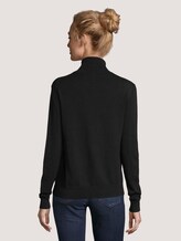 Rollkragenpullover - Frauen - deep black Rollkragenpullover - Frauen - deep black - 2 - TOM TAILOR