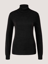 Rollkragen-Pullover - Frauen - Deep Black Rollkragen-Pullover - Frauen - Deep Black - 7 - TOM TAILOR