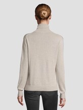 Rollkragen-Pullover - Frauen - desert-sand melange Rollkragen-Pullover - Frauen - desert-sand melange - 2 - TOM TAILOR