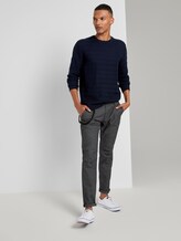 Pullover mit Zick-Zack-Struktur - Männer - Sky Captain Blue Pullover mit Zick-Zack-Struktur - Männer - Sky Captain Blue - 3 - TOM TAILOR Denim
