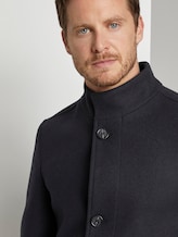 Modern coat with a stand-up collar - Men - Sky Captain Blue Modern coat with a stand-up collar - Men - Sky Captain Blue - 10 - TOM TAILOR