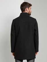 Moderner Mantel mit Stehkragen - Männer - Black Moderner Mantel mit Stehkragen - Männer - Black - 2 - TOM TAILOR