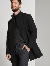 Moderner Mantel mit Stehkragen - Männer - Black Moderner Mantel mit Stehkragen - Männer - Black - 5 - TOM TAILOR